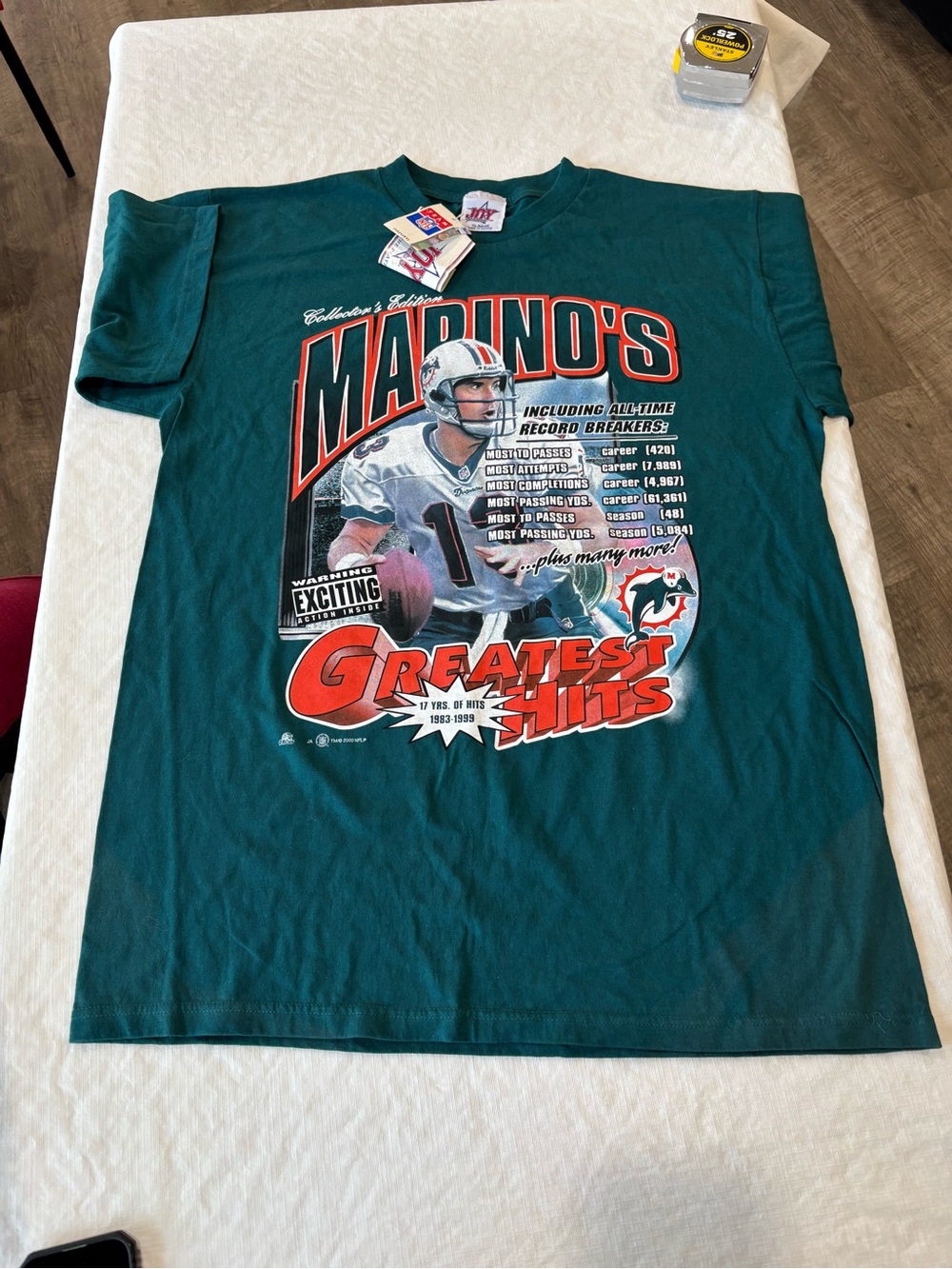 Vintage NFL Miami Dolphins Dan Marino shirt nwt